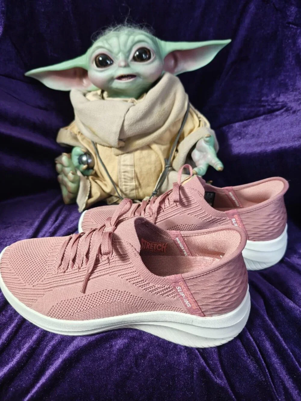 Skechers Hands Free Slip-ins: Ultra Flex 3.0 - Brilliant Path in Mauve - Size 10